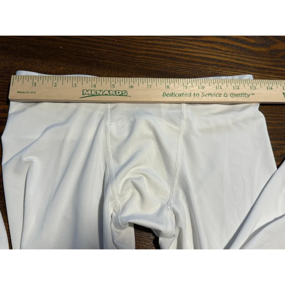 Nike Pro Dri-FIT Mens 3/4 Compression Tights White 838055-100 Size‎ M